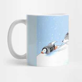 Penguin Sliding Mug